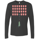 T-Shirts Heavy Metal / Small Lobster invaders Men's Premium Long Sleeve
