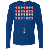 T-Shirts Royal / Small Lobster invaders Men's Premium Long Sleeve