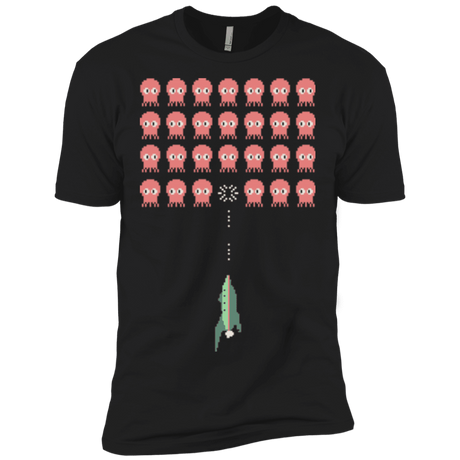 T-Shirts Black / X-Small Lobster invaders Men's Premium T-Shirt