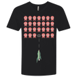 T-Shirts Black / X-Small Lobster invaders Men's Premium V-Neck