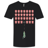 T-Shirts Black / X-Small Lobster invaders Men's Premium V-Neck