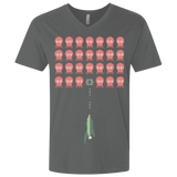 T-Shirts Heavy Metal / X-Small Lobster invaders Men's Premium V-Neck