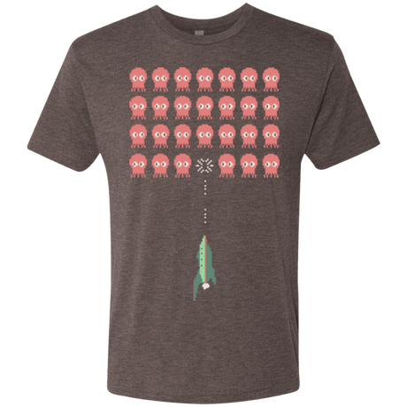 T-Shirts Macchiato / Small Lobster invaders Men's Triblend T-Shirt