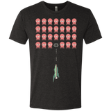 T-Shirts Vintage Black / Small Lobster invaders Men's Triblend T-Shirt