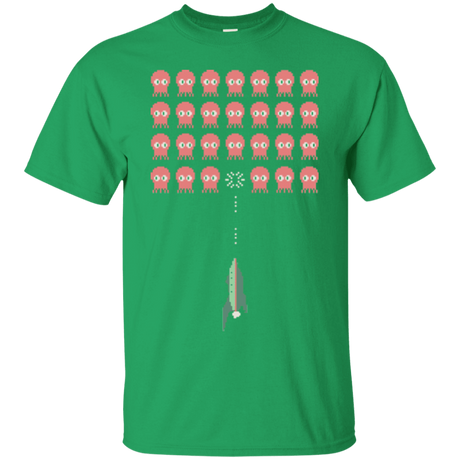 T-Shirts Irish Green / Small Lobster invaders T-Shirt