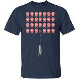 T-Shirts Navy / Small Lobster invaders T-Shirt