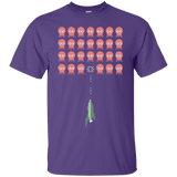 T-Shirts Purple / Small Lobster invaders T-Shirt