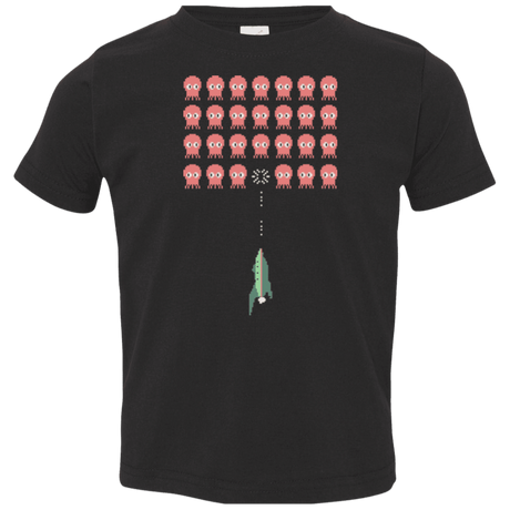 T-Shirts Black / 2T Lobster invaders Toddler Premium T-Shirt