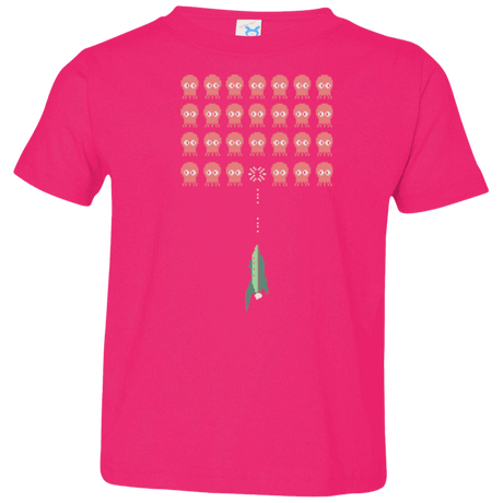 T-Shirts Hot Pink / 2T Lobster invaders Toddler Premium T-Shirt