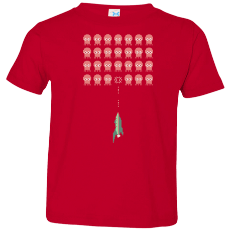 T-Shirts Red / 2T Lobster invaders Toddler Premium T-Shirt