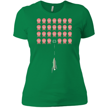 T-Shirts Kelly Green / X-Small Lobster invaders Women's Premium T-Shirt