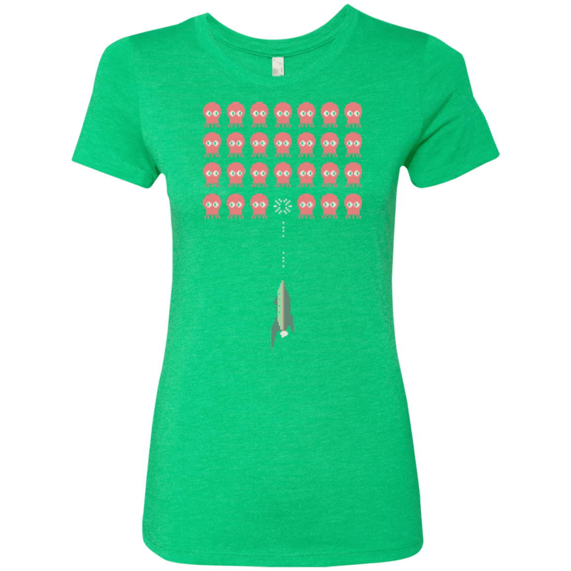 T-Shirts Envy / Small Lobster invaders Women's Triblend T-Shirt