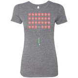 T-Shirts Premium Heather / Small Lobster invaders Women's Triblend T-Shirt