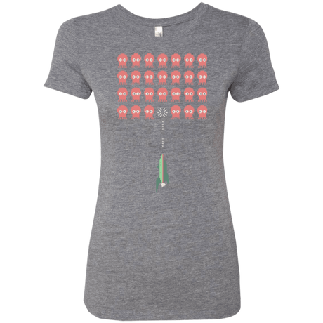 T-Shirts Premium Heather / Small Lobster invaders Women's Triblend T-Shirt