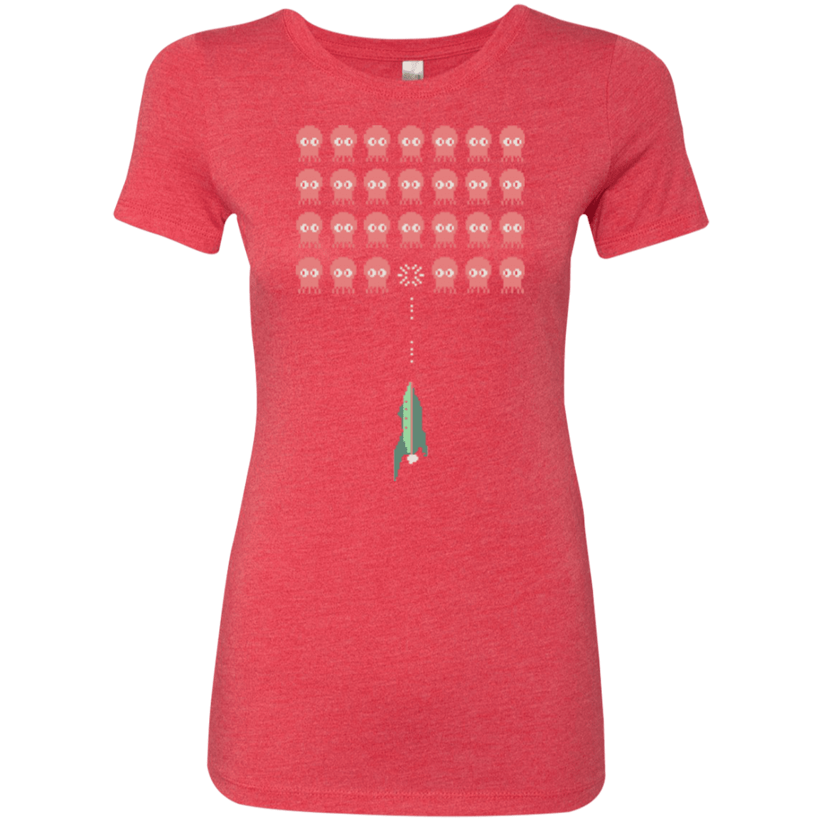 T-Shirts Vintage Red / Small Lobster invaders Women's Triblend T-Shirt