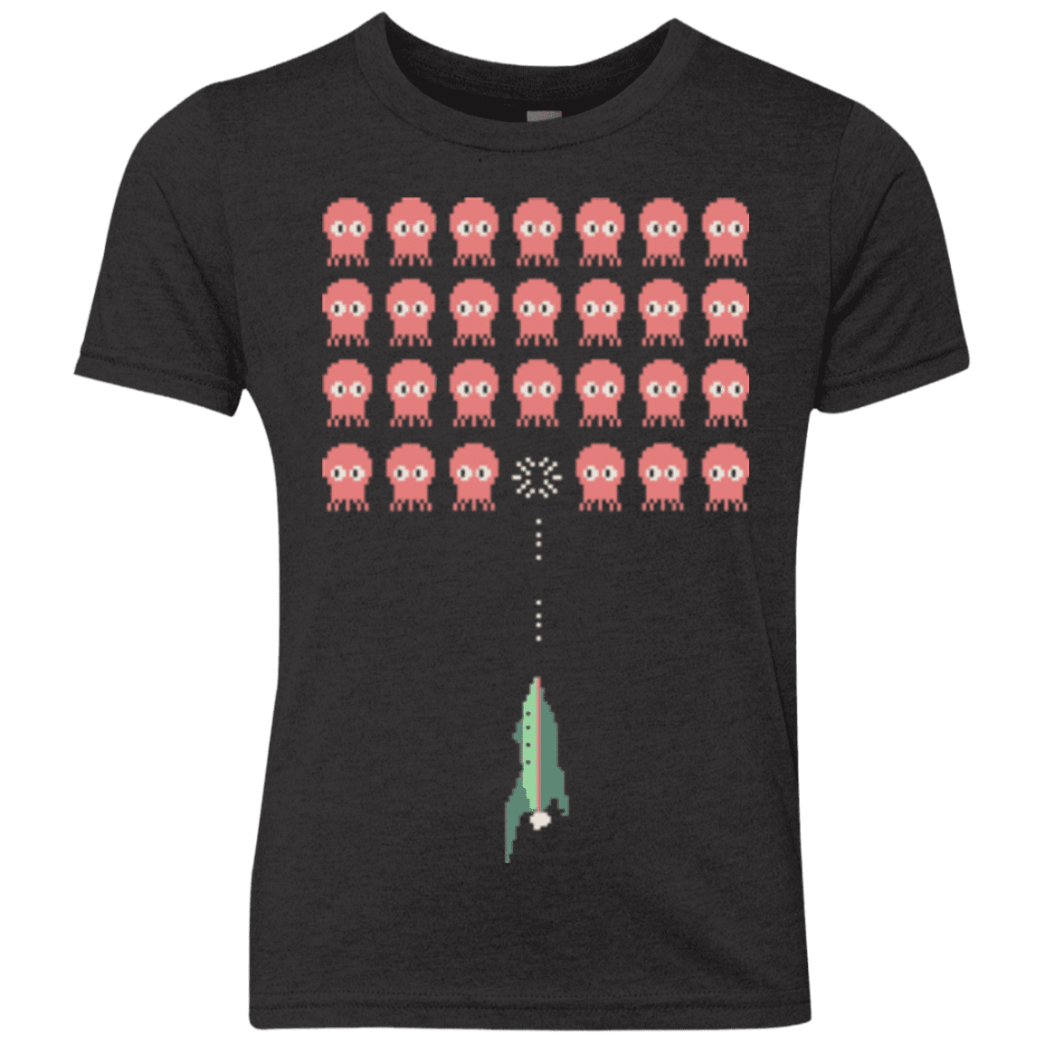 T-Shirts Vintage Black / YXS Lobster invaders Youth Triblend T-Shirt