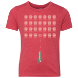 T-Shirts Vintage Red / YXS Lobster invaders Youth Triblend T-Shirt