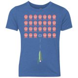 T-Shirts Vintage Royal / YXS Lobster invaders Youth Triblend T-Shirt