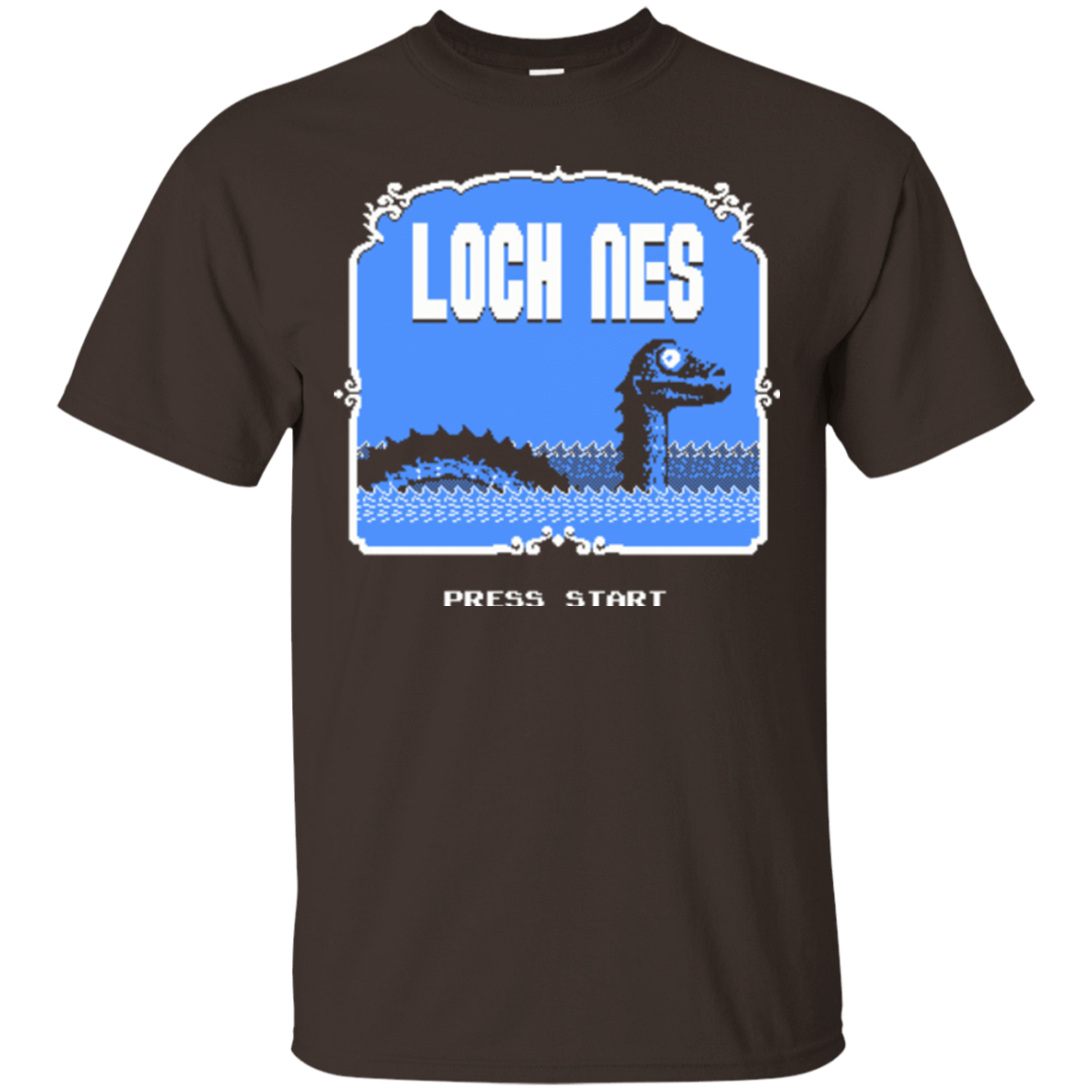 T-Shirts Dark Chocolate / Small Loch NES T-Shirt