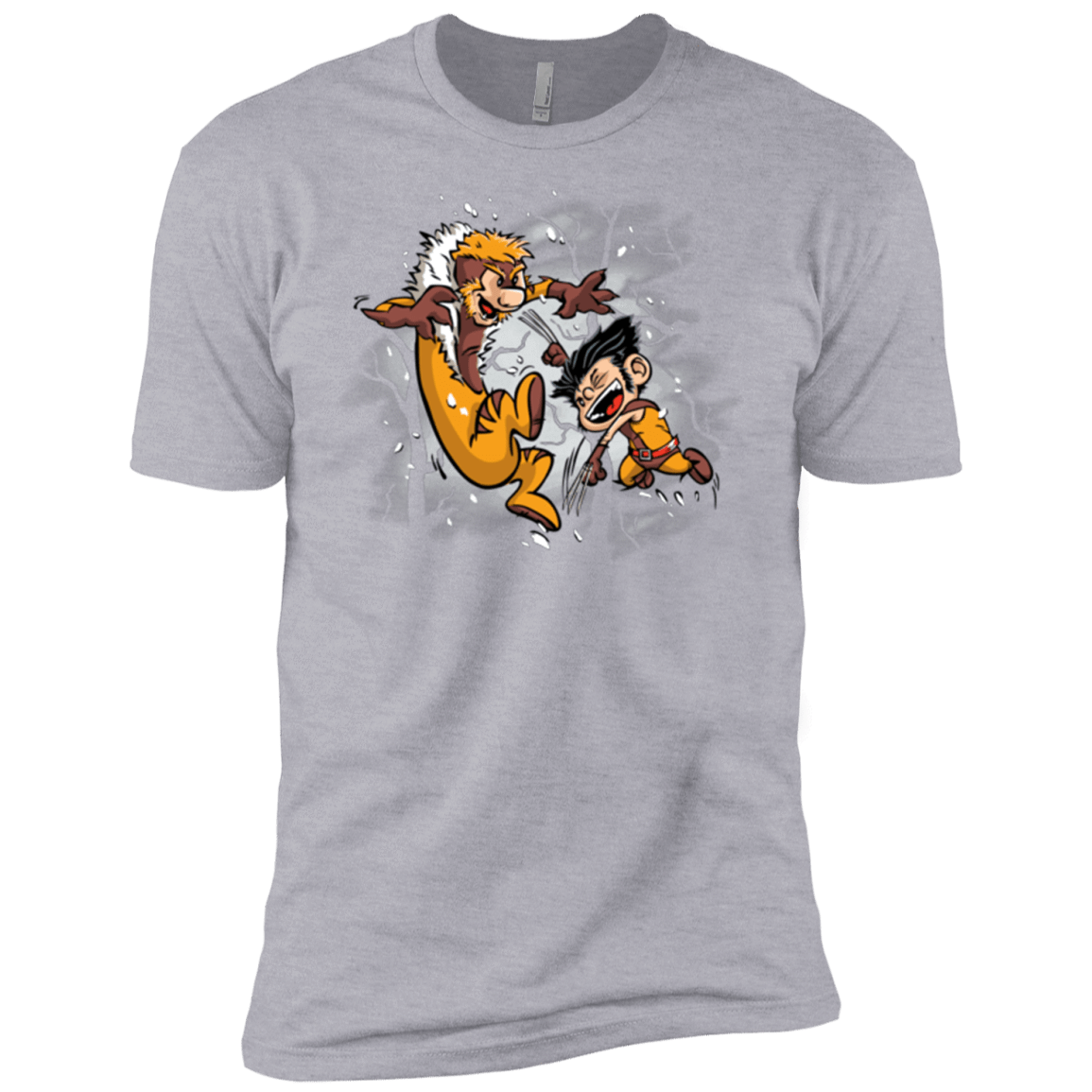 T-Shirts Heather Grey / YXS Logan and Victor Boys Premium T-Shirt