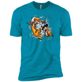 T-Shirts Turquoise / YXS Logan and Victor Boys Premium T-Shirt