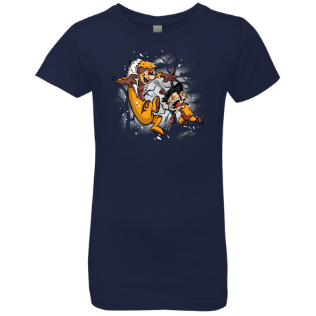 T-Shirts Midnight Navy / YXS Logan and Victor Girls Premium T-Shirt