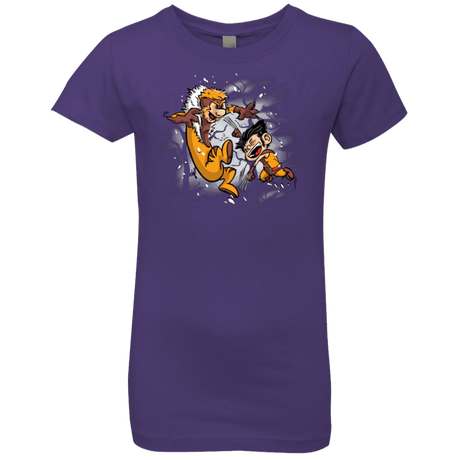 T-Shirts Purple Rush / YXS Logan and Victor Girls Premium T-Shirt