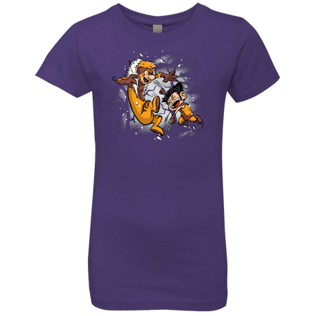 T-Shirts Purple Rush / YXS Logan and Victor Girls Premium T-Shirt