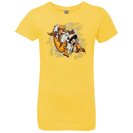 T-Shirts Vibrant Yellow / YXS Logan and Victor Girls Premium T-Shirt