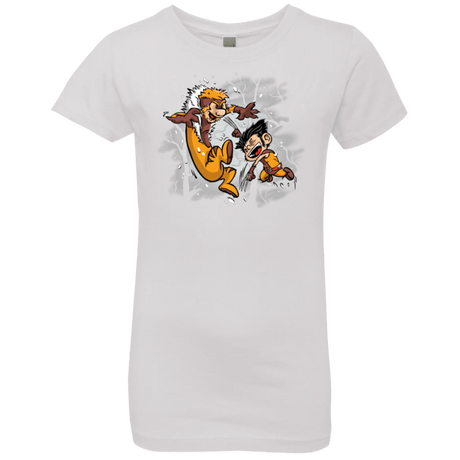 T-Shirts White / YXS Logan and Victor Girls Premium T-Shirt