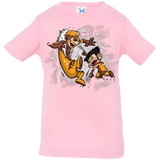 T-Shirts Pink / 6 Months Logan and Victor Infant Premium T-Shirt
