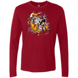 T-Shirts Cardinal / Small Logan and Victor Men's Premium Long Sleeve