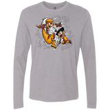 T-Shirts Heather Grey / Small Logan and Victor Men's Premium Long Sleeve