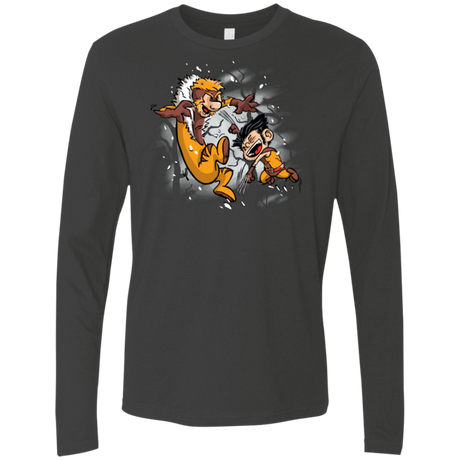 T-Shirts Heavy Metal / Small Logan and Victor Men's Premium Long Sleeve