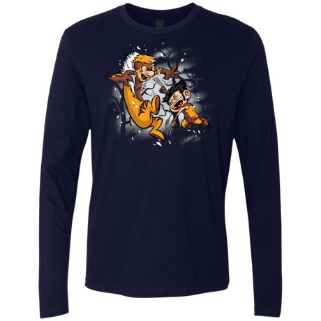 T-Shirts Midnight Navy / Small Logan and Victor Men's Premium Long Sleeve