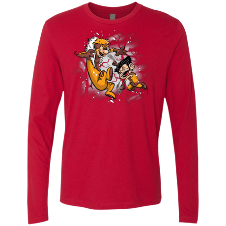 T-Shirts Red / Small Logan and Victor Men's Premium Long Sleeve