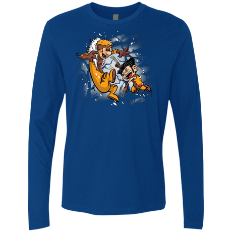 T-Shirts Royal / Small Logan and Victor Men's Premium Long Sleeve