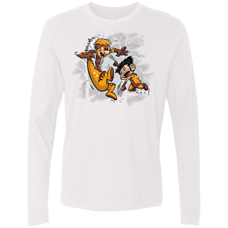 T-Shirts White / Small Logan and Victor Men's Premium Long Sleeve