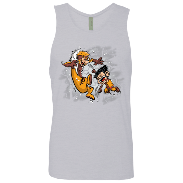 T-Shirts Heather Grey / Small Logan and Victor Men's Premium Tank Top