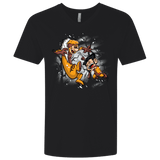 T-Shirts Black / X-Small Logan and Victor Men's Premium V-Neck