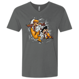 T-Shirts Heavy Metal / X-Small Logan and Victor Men's Premium V-Neck