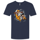 T-Shirts Midnight Navy / X-Small Logan and Victor Men's Premium V-Neck