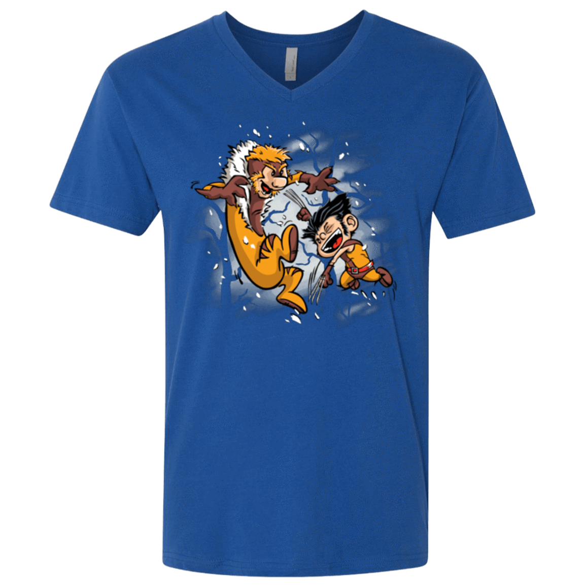 T-Shirts Royal / X-Small Logan and Victor Men's Premium V-Neck