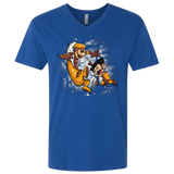 T-Shirts Royal / X-Small Logan and Victor Men's Premium V-Neck