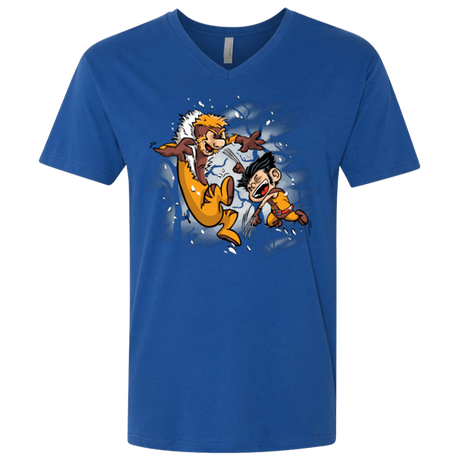 T-Shirts Royal / X-Small Logan and Victor Men's Premium V-Neck