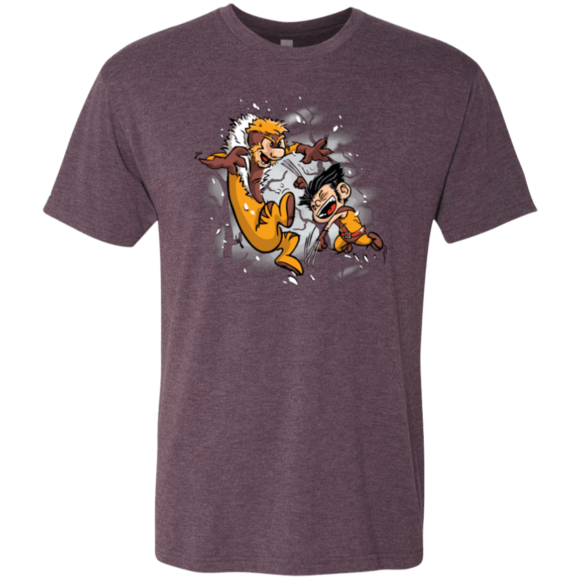 T-Shirts Vintage Purple / Small Logan and Victor Men's Triblend T-Shirt