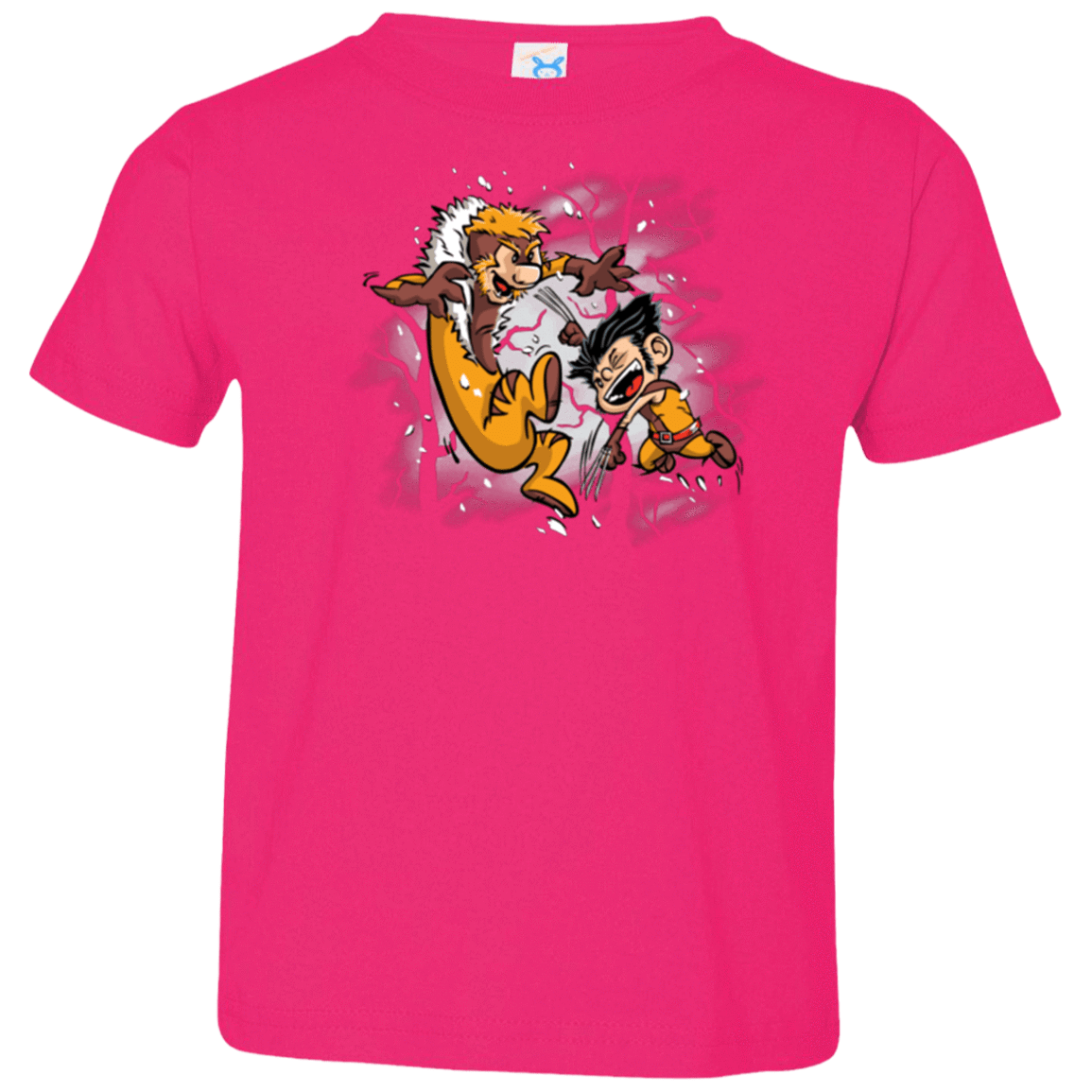 T-Shirts Hot Pink / 2T Logan and Victor Toddler Premium T-Shirt