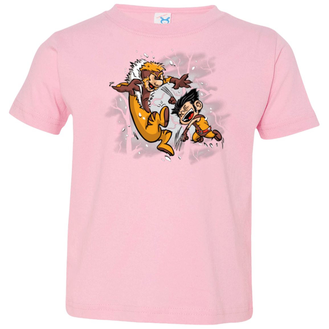 T-Shirts Pink / 2T Logan and Victor Toddler Premium T-Shirt