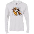 T-Shirts Heather White / X-Small Logan and Victor Triblend Long Sleeve Hoodie Tee