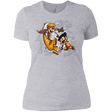 T-Shirts Heather Grey / X-Small Logan and Victor Women's Premium T-Shirt